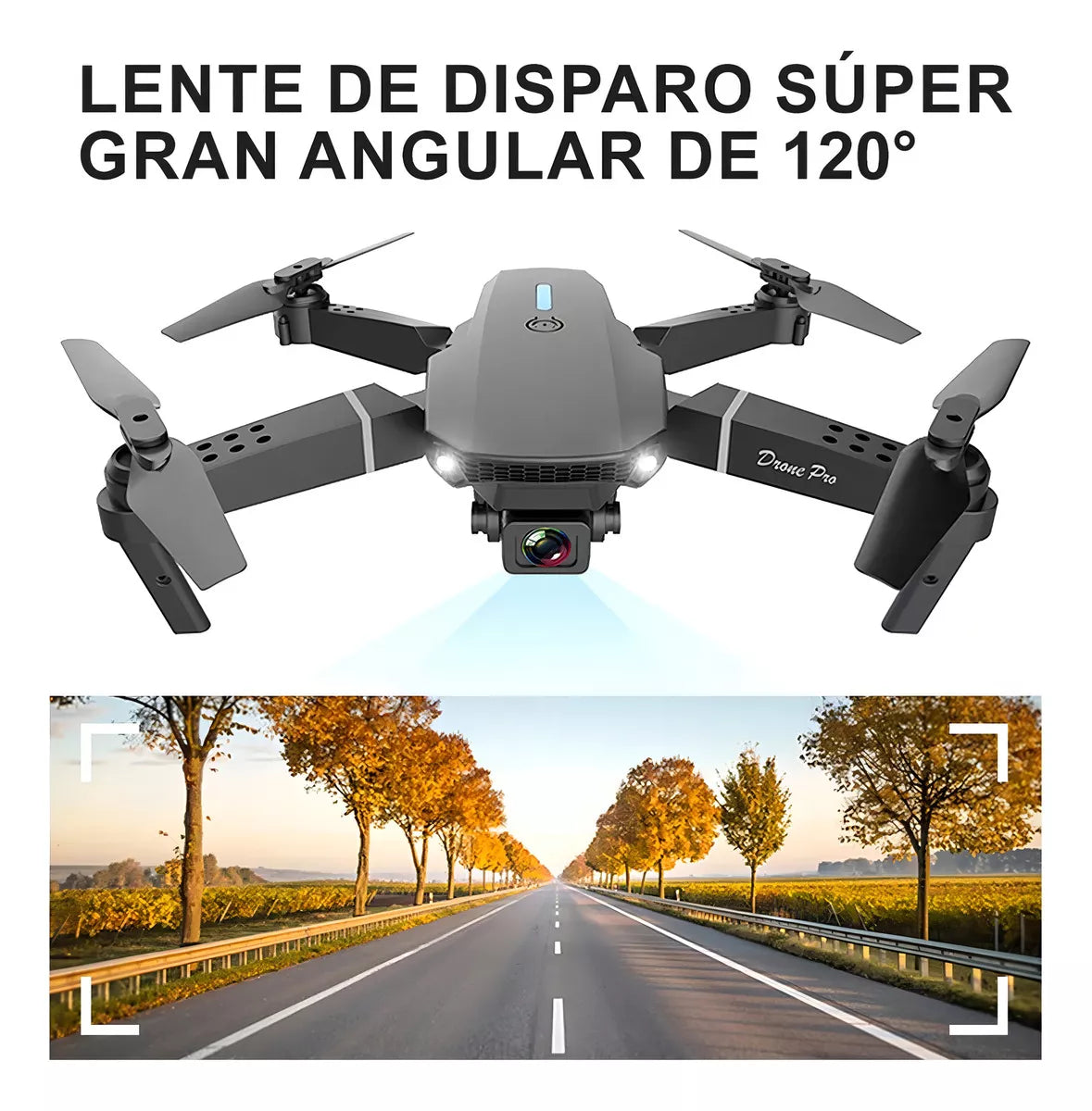 Dronex-E88™ Drone Cámara Frontal 4k