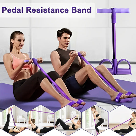 Gym-Flex™ Banda Elástica con Pedal